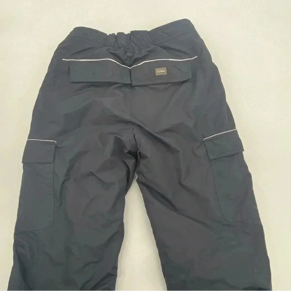 L.L. Bean Girl’s Snow Pants Gray Size 16 - Picture 3 of 9